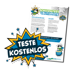 Schulwegtest Gutschein Bild